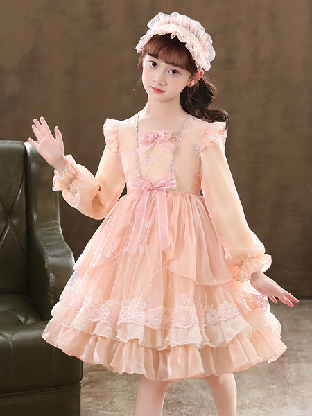 Naujo modelio rudeninė suknelė su kvadratine iškirpte ir kaspinu