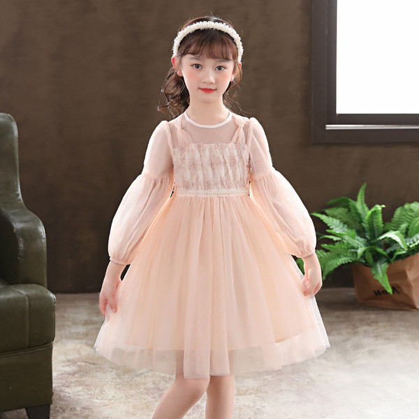 Rochie Printesa Copii Toamna Iarna Maneca Lunga Pentru Fete