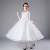 Novi model haljine za djevojčice sa vezom i trakom