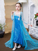 Dječja elegantna haljina sa šljokicama i kamenčićima