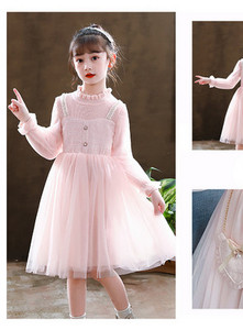 Rochie eleganta pentru copii cu nasture