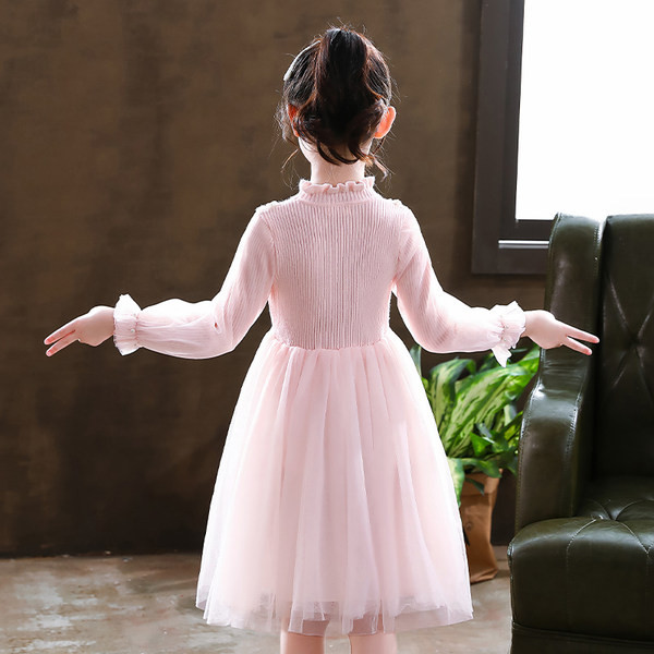 Rochie eleganta pentru copii cu nasture