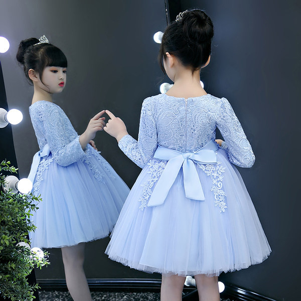 Rochie eleganta pentru copii model nou cu broderie