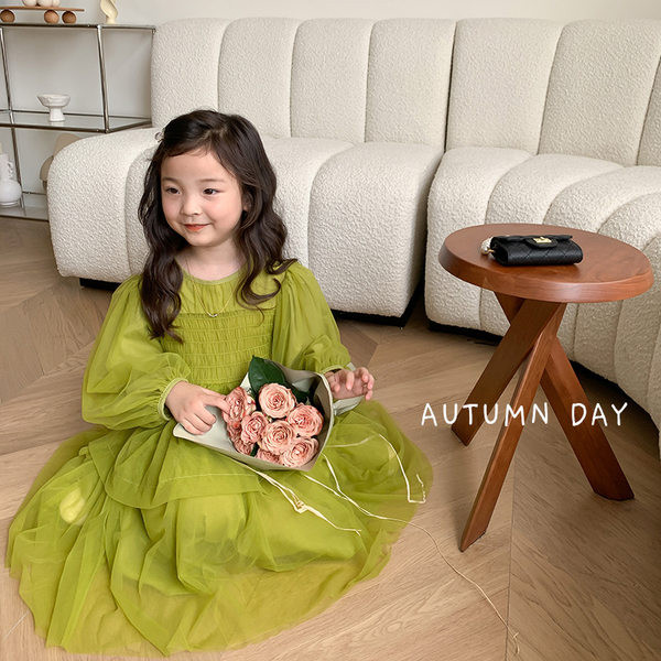 Ležerna haljina dugih rukava za djevojčice