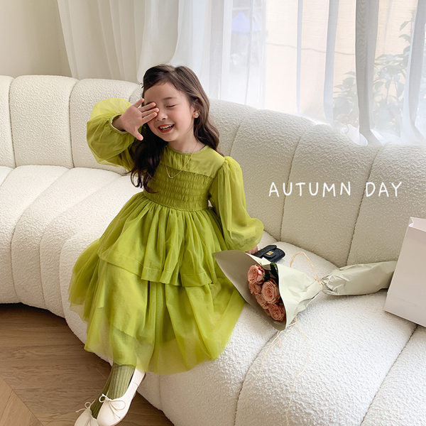 Ležerna haljina dugih rukava za djevojčice