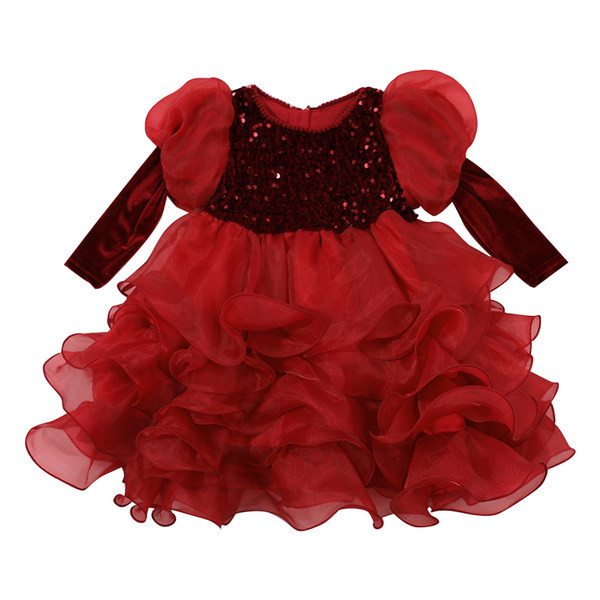 Elegantna dječja haljina sa šljokicama