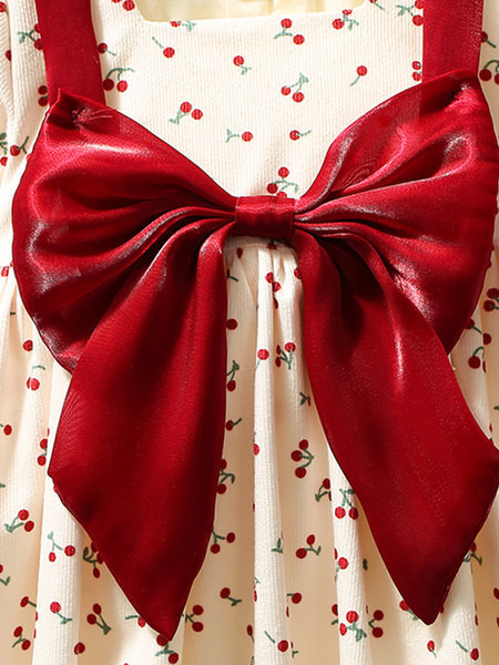 Modna dječja haljina s trakom za djevojčice