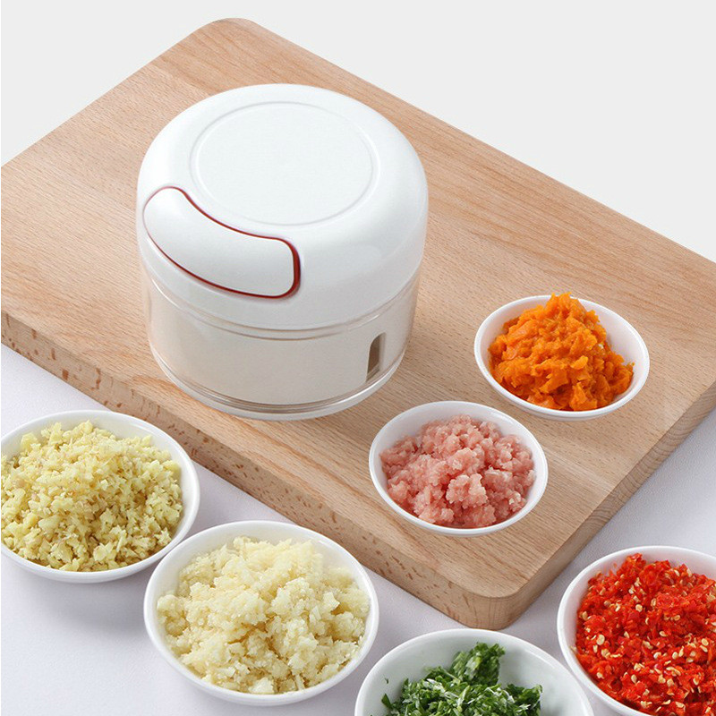Tocator manual multifunctional pentru tocat carne Masina de zdrobit Blender de uz casnic Tocator de legume Tocator de usturoi Blender de carne