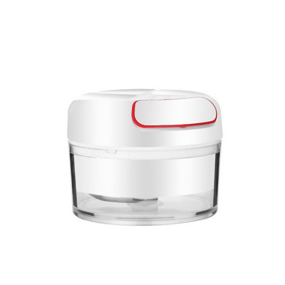 Set de tăiat legume electrice de mână 4 în 1 Concasor de legume durabil Chili Instrument de bucătărie Cu încărcare USB Mașină de zdrobire de ghimbir