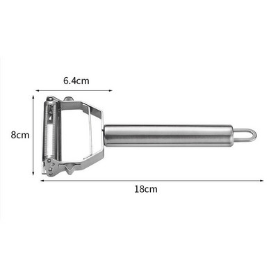 Από ανοξείδωτο χάλυβα Potato Masher Peeler Wave Cutter Στήριγμα φρούτων λαχανικών Εργαλεία κουζίνας