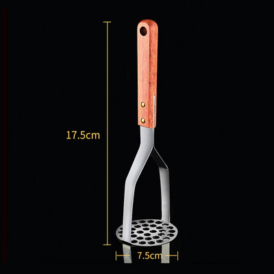1 db rozsdamentes acél burgonyanyomó rizs fokhagymaprés gyömbér daráló iszapprés nagynyomású gép konyhai gyümölcs zöldség szerszámok