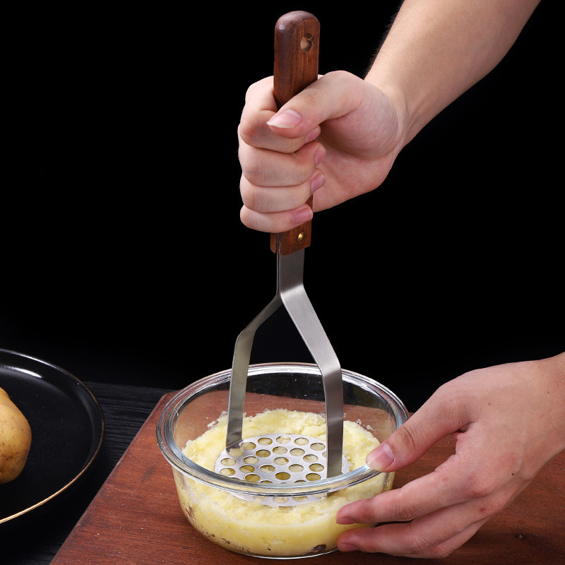 1 db rozsdamentes acél burgonyanyomó rizs fokhagymaprés gyömbér daráló iszapprés nagynyomású gép konyhai gyümölcs zöldség szerszámok
