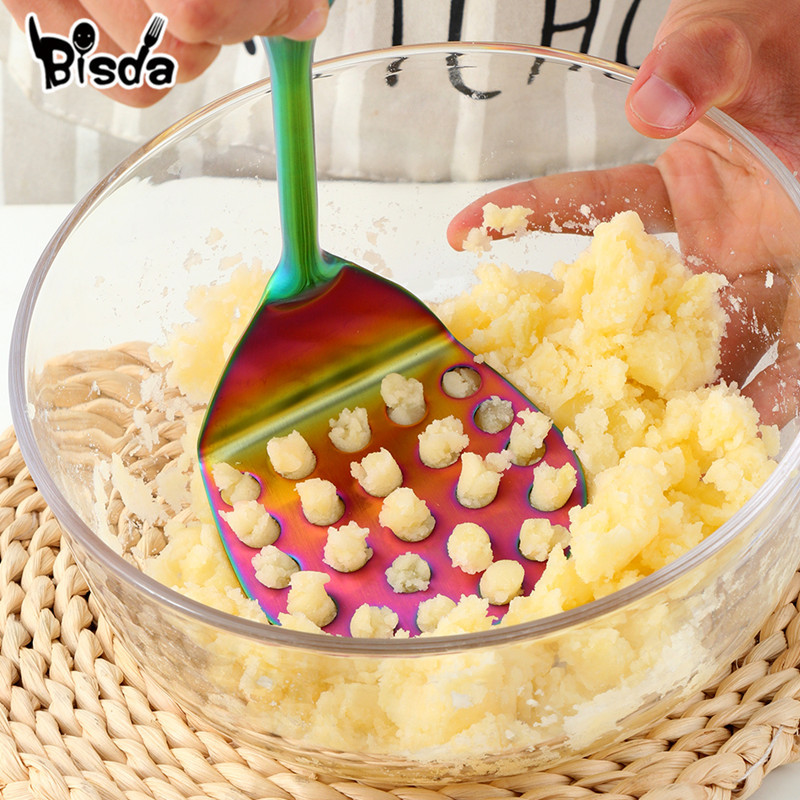 1/2 KOM Gnječilica za krumpir od nehrđajućeg čelika Gnječilica za voće i povrće Gnječilica za pire češnjak Kuhinjski pribor