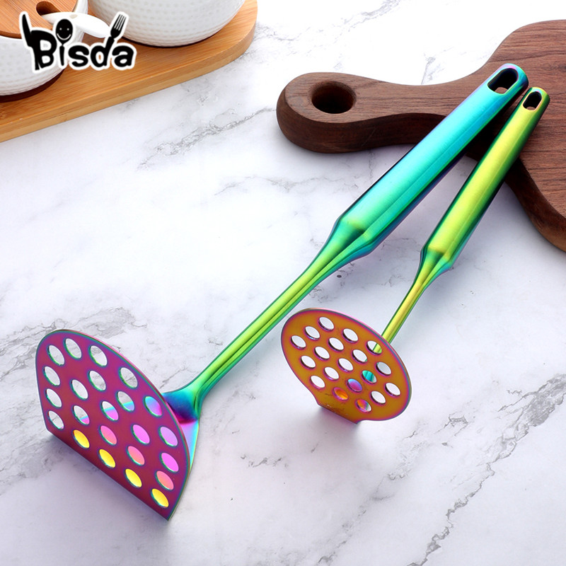 1/2 KOM Gnječilica za krumpir od nehrđajućeg čelika Gnječilica za voće i povrće Gnječilica za pire češnjak Kuhinjski pribor