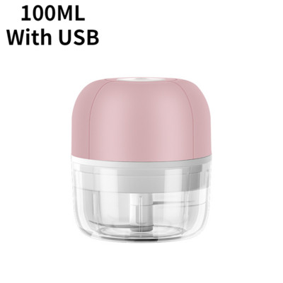 Batător electric de usturoi, gătit alimente complementare, agitator de usturoi, mașină de tocat usturoi portabilă de uz casnic, mașină de tocat carne tocată USB
