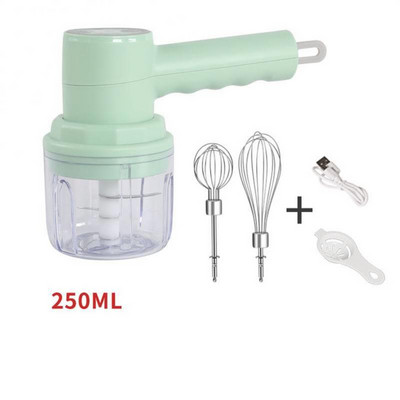 Concasor electric de usturoi 3 în 1 Tocător de legume pentru alimente Robot de bucătărie automat pentru fructe și legume Accesorii pentru bucătărie