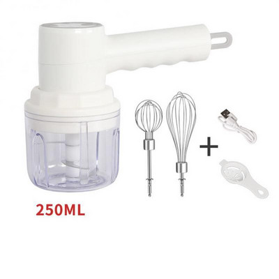 Concasor electric de usturoi 3 în 1 Tocător de legume pentru alimente Robot de bucătărie automat pentru fructe și legume Accesorii pentru bucătărie