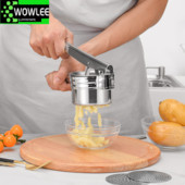 Acél kézi facsaró prés Burgonya préselés bébiétel-kiegészítők Burgonyanyomók és facsarók Konyhai eszközök