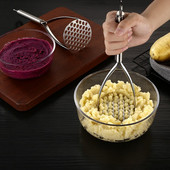 Gnječilica za prešani krumpir Gnječilica krumpira Mud Pusher Ricer Puree Aparat za sok Smooth Gnječilica za gnječenje krumpira Kuhinjski alat za voće i povrće