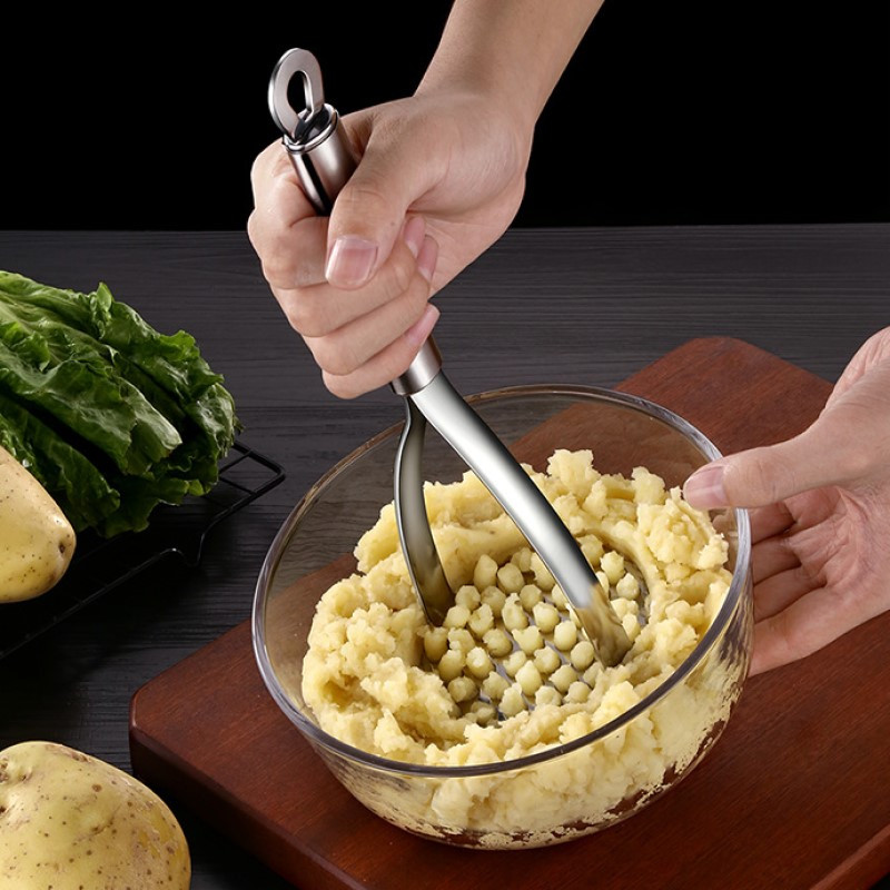 Gnječilica za prešani krumpir Gnječilica krumpira Mud Pusher Ricer Puree Aparat za sok Smooth Gnječilica za gnječenje krumpira Kuhinjski alat za voće i povrće