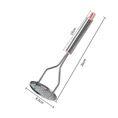 Gnječilica za krumpir od nehrđajućeg čelika, banana, bundeva, mašina za prešanje blata, bebino voće, povrće, dodaci hrani, drobilica, kuhinjski uređaj