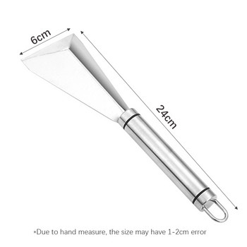 Нож за нарязване на салата от неръждаема стомана Нож за дърворезба Триъгълен нож за белене на плодове и зеленчуци Кухненски достъп