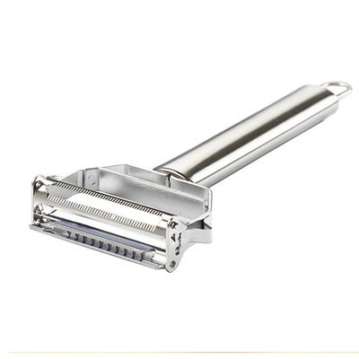 Rende za krumpir, krastavac, mrkvu od nehrđajućeg čelika Julienne Gulilica za povrće Gulilica za voće Dvostruka ribalica Kuhinjski gadget