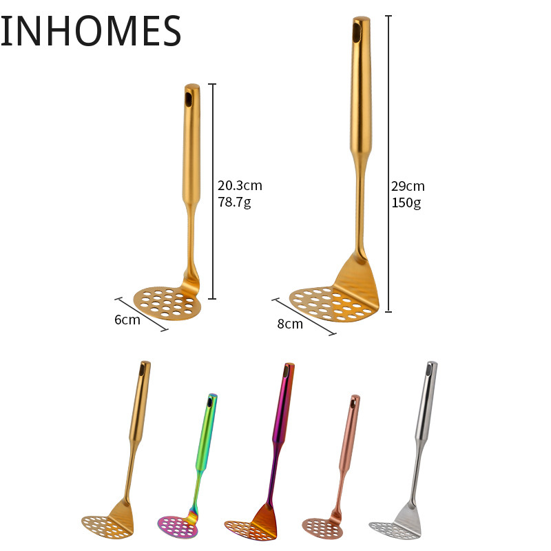 Dropshipping Mașină de zdrobire de cartofi din oțel inoxidabil, zdrobitor de fructe, legume, piure de usturoi, ustensile de bucătărie, instrumente pentru bebeluși