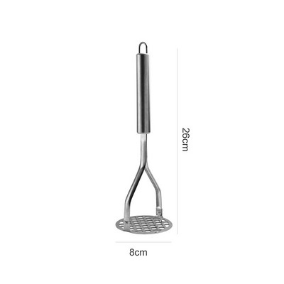 4-stiluri din oțel inoxidabil zdrobitor de cartofi Bucătărie dovleac usturoi legume fructe râșniță ușor de presat nămol zdrobitor alimente ustensile de bucătărie