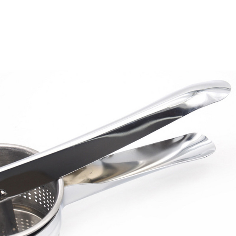 Storcator de cartofi din oțel inoxidabil ZORASUN Piure de fructe și legume Storcător de legume Presă de usturoi Unelte de bucătărie multifuncționale