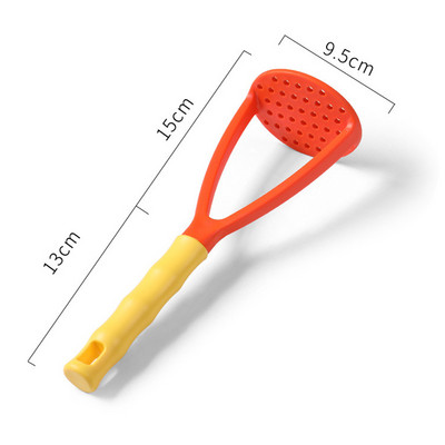 Konyhai burgonya sütőtök pürés sárgarépaprés iszapgép Fokhagymadaráló hordozható kézi gyümölcs-zöldség konyhai robotgépek fogantyúval