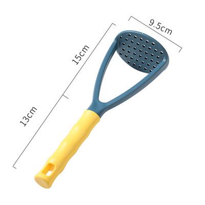 Konyhai burgonya sütőtök pürés sárgarépaprés iszapgép Fokhagymadaráló hordozható kézi gyümölcs-zöldség konyhai robotgépek fogantyúval