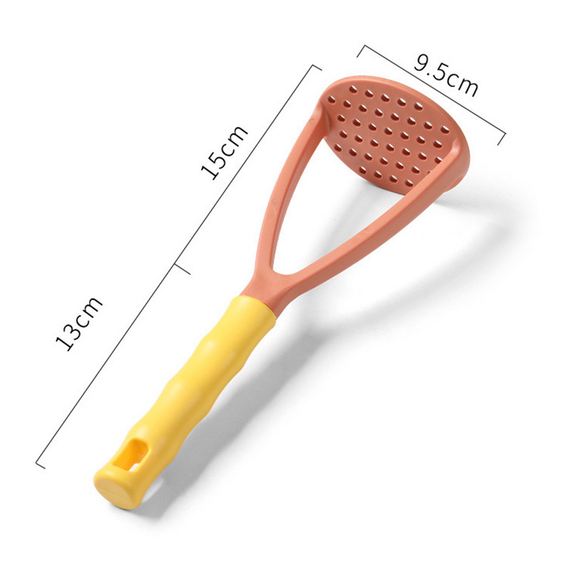 Konyhai burgonya sütőtök pürés sárgarépaprés iszapgép Fokhagymadaráló hordozható kézi gyümölcs-zöldség konyhai robotgépek fogantyúval