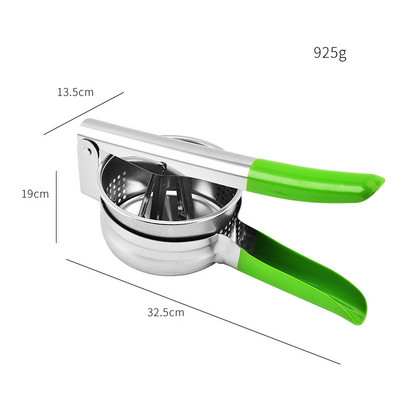 Nerūdijančio plieno bulvių trintuvų trintuvas vaisių daržovių spaudė sulčiaspaudė smulkintuvas spaustukas namų apyvokos reikmenys virtuvės įtaisams maisto gaminimo įrankiai