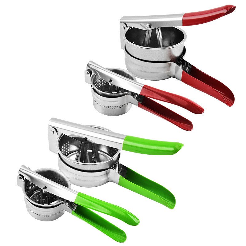 Nerūdijančio plieno bulvių trintuvų trintuvas vaisių daržovių spaudė sulčiaspaudė smulkintuvas spaustukas namų apyvokos reikmenys virtuvės įtaisams maisto gaminimo įrankiai