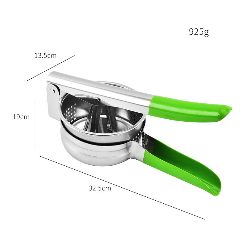 Nerūdijančio plieno bulvių trintuvų trintuvas vaisių daržovių spaudė sulčiaspaudė smulkintuvas spaustukas namų apyvokos reikmenys virtuvės įtaisams maisto gaminimo įrankiai