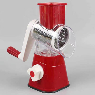 Višenamjenska 3 u 1 rotacijska ribalica Kuhinjski dodaci Rezač povrća Ručni rezač krumpira Voće Sjeckalica za povrće Ribelica