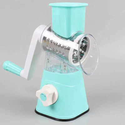 Višenamjenska 3 u 1 rotacijska ribalica Kuhinjski dodaci Rezač povrća Ručni rezač krumpira Voće Sjeckalica za povrće Ribelica