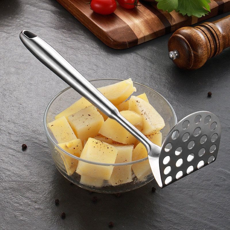 Rozsdamentes acél préselt burgonyatörő rizs saláták püré aprító lényomó zöldséggyümölcs zúzó Konyhai eszközök Kiegészítők