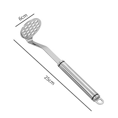 Mașină de zdrobire de cartofi din oțel inoxidabil Mașină de zdrobire pentru piure Mașină de zdrobire de cartofi Aparat de zdrobire netedă pentru piure de cartofi Gadget de bucătărie pentru gătit