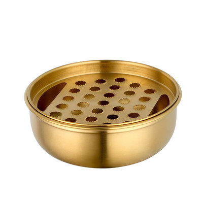 Kézi burgonya háztartási rozsdamentes acél ételdaráló tál zöldség salátafeldolgozó turmixgép mixer arany konyhai edények