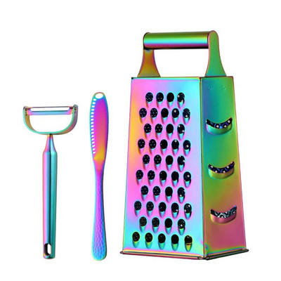 Tăiător de legume multifuncțional, 1 buc. Tăiător de cartofi de aur, răzătoare pentru fructe, unelte de bucătărie, tăietor de fructe