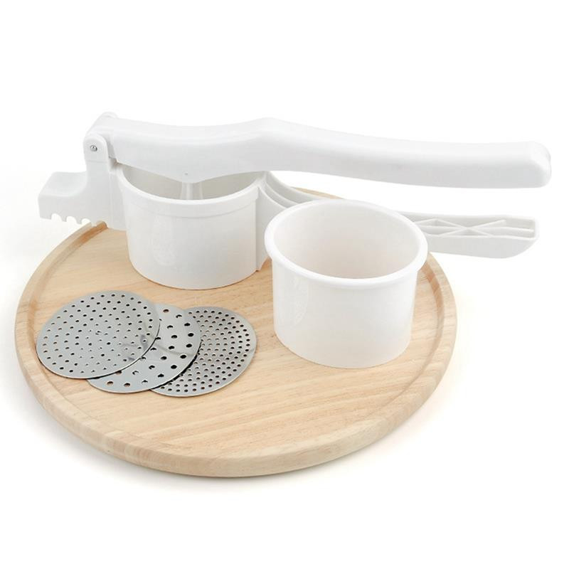 Nouă mașină de zdrobire pentru cartofi, presă pentru fructe, legume, storcator, zdrobitor, storcator, ustensile de gătit pentru bucătărie de uz casnic