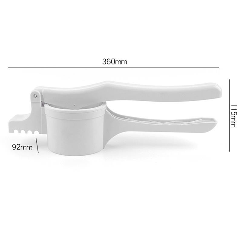 Nouă mașină de zdrobire pentru cartofi, presă pentru fructe, legume, storcator, zdrobitor, storcator, ustensile de gătit pentru bucătărie de uz casnic