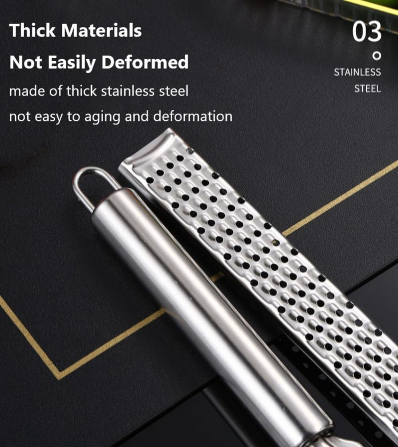 Rozsdamentes acél kézi citrus citrom reszelő hosszú csokoládéreszelő sajtdaráló gyümölcshámozó gyömbér fokhagyma konyhai eszköz