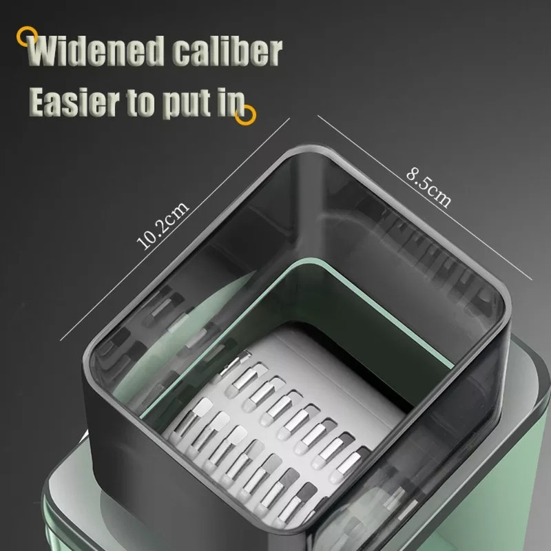 Daugiafunkcinis būgnas daržovių pjaustyklės virtuvės buitinis apskritas daržovių pjaustytuvas Rotorinis trintuvas rankinis virtuvės įrankis