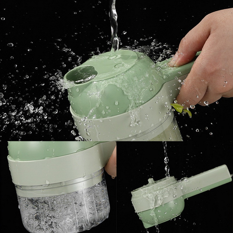 Višenamjenska sjeckalica za hranu Rezač Električni rezač povrća Gnječilica Bežična drobilica za češnjak Mlinac Kuhinjski pribor