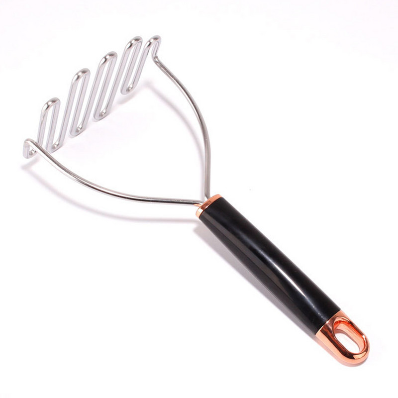 Hordozható babdaráló tartós rozsdamentes acél burgonyanyomó fokhagyma iszap nyomópüré eszköz otthoni konyhai fokhagymanyomó