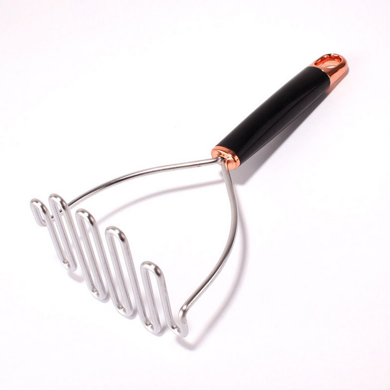 Hordozható babdaráló tartós rozsdamentes acél burgonyanyomó fokhagyma iszap nyomópüré eszköz otthoni konyhai fokhagymanyomó