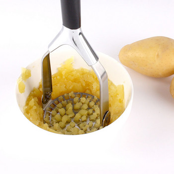 Сгъваема преса за картофи Преса за картофи Ръчна преса за картофи от неръждаема стомана Машина за плодове Преса за сок Кухненски инструменти Кухненски аксесоари